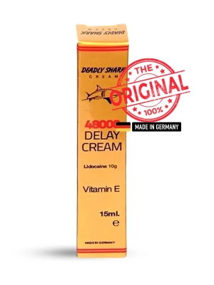 Deadly Shark Delay 48.000 Krem E Vitaminli Geciktirici Krem
