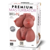 Premium Masturbator Abby - Cep Tipi Realistik Manken Büyük Göğüslü Realistik Melez Titreşimli Vajina