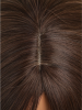 Isıya Dayanıklı Doğal Görünümlü Ombre Kahve Uzun Peruk Cosplay Saç