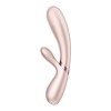Satisfyer Hot Lover Şarjlı Telefon Kontrollü Isıtmalı G Nokta ve Klitoris Uyarıcı 2 in 1 Rabbit Vibratör