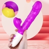 V20 - Şarjlı Akıllı Isıtmalı İleri Geri Hareketli G-Spot ve Klitoris Emiş Uyarıcı 2 in 1 Yapay Penis Rabbit Vibratör